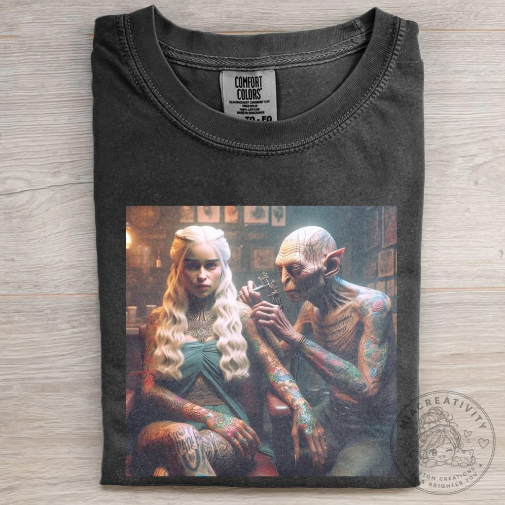 Humorous T-shirt Featuring Daenerys Targaryen as the Dragon Queen Meme 9 Humorous T-shirt Featuring Daenerys Targaryen as the Dragon Queen Meme