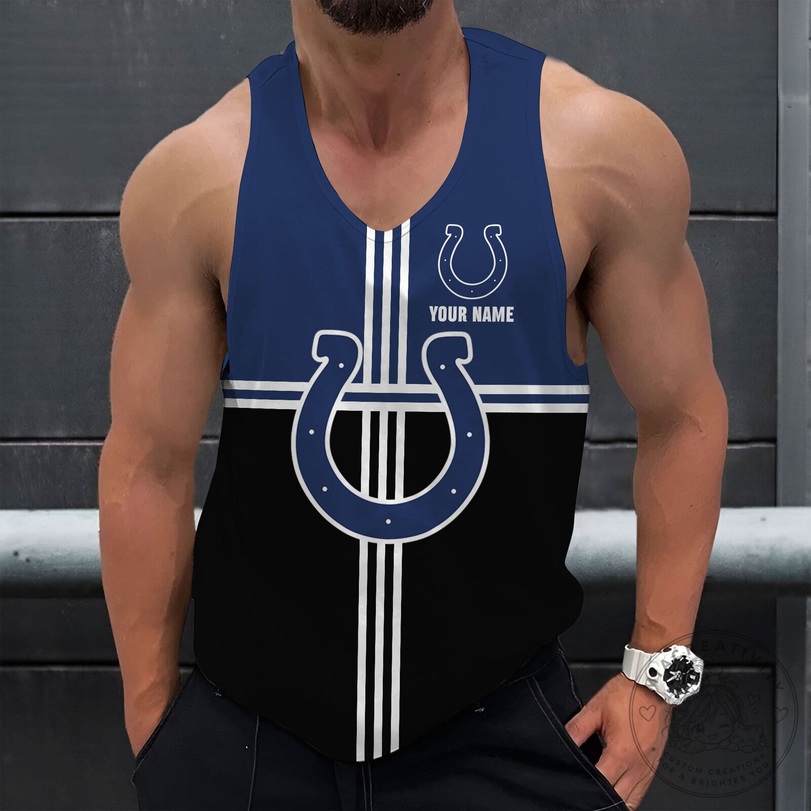 Indianapolis Colts NFL Teams Personalized Tank Top Shirt