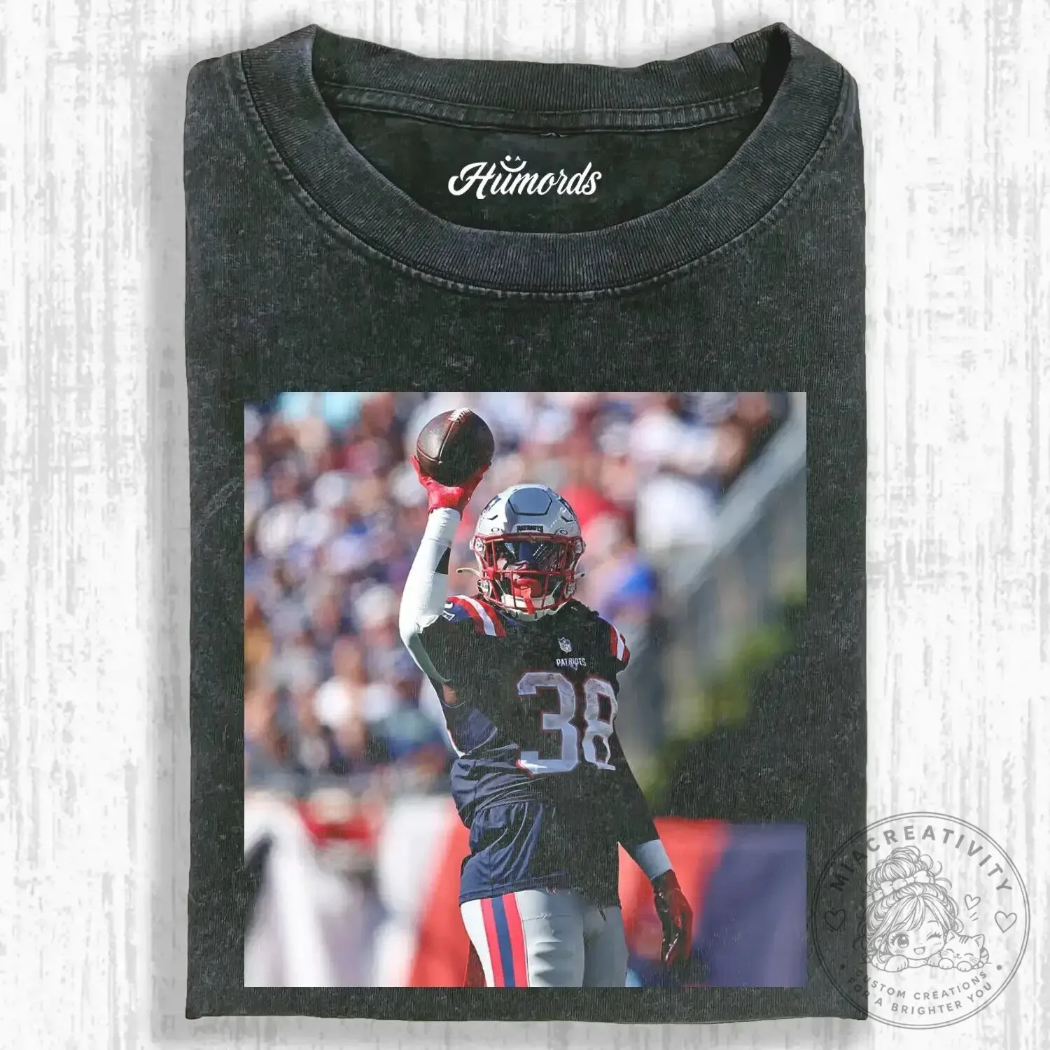 Rhamondre Stevenson New England Patriots Football Player T-Shirt