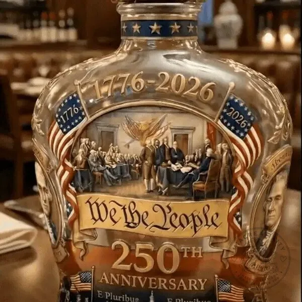 We The People Commemorative Whiskey Bottle for America's 250th Anniversary 5 We The People Commemorative Whiskey Bottle for America