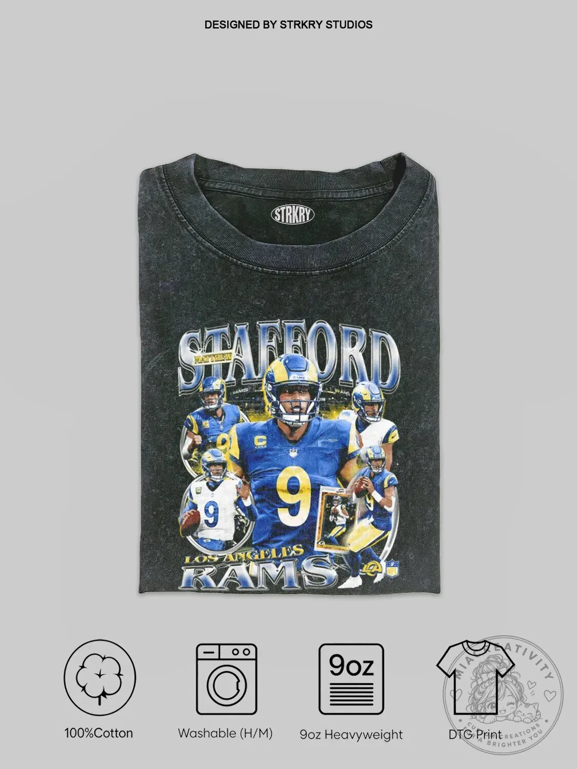 Matthew Stafford Los Angeles Rams Football Team Graphic T-Shirt