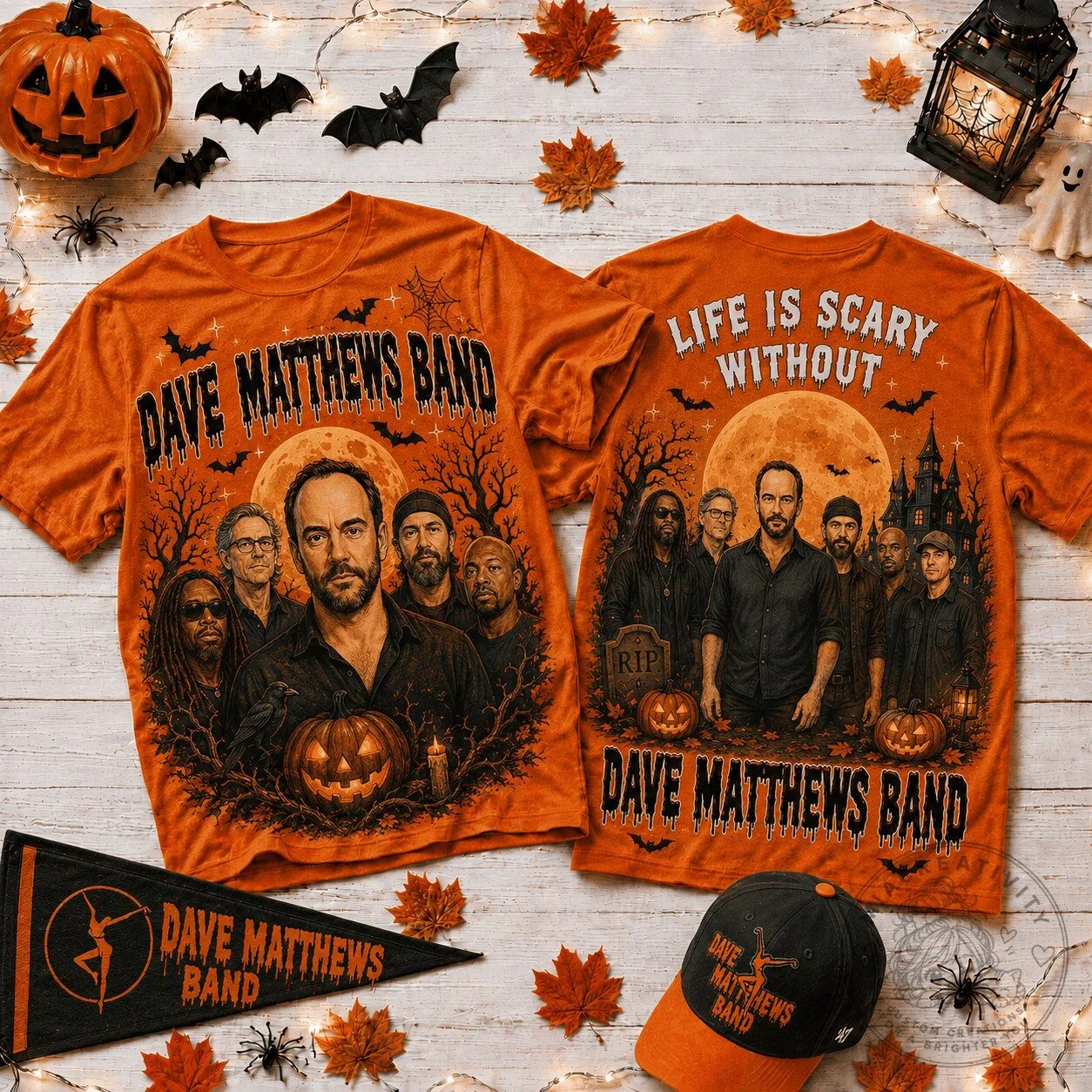 Dave Matthews Band Halloween Concert Scary Night T-Shirt