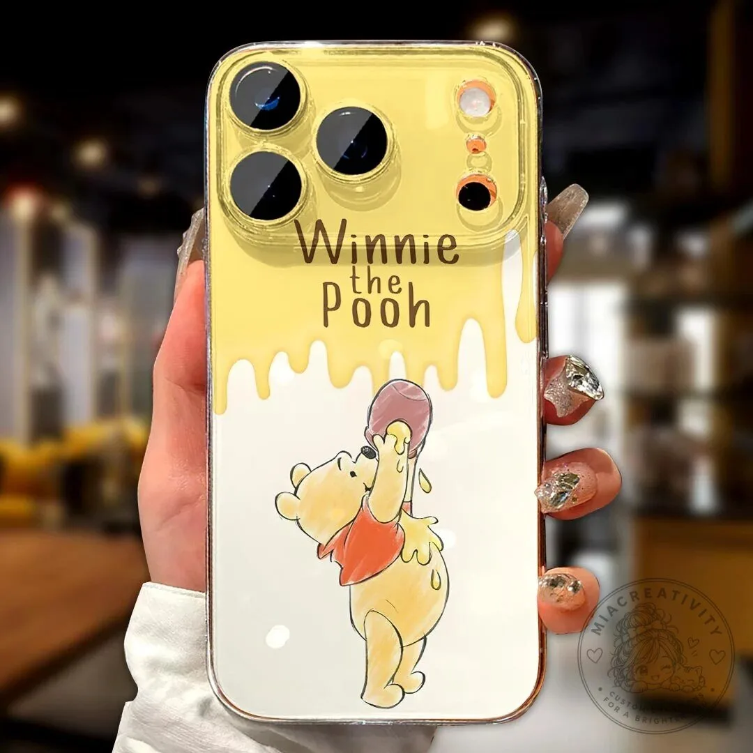 Winnie The Pooh Honey Drip Cartoon Character Phone Case