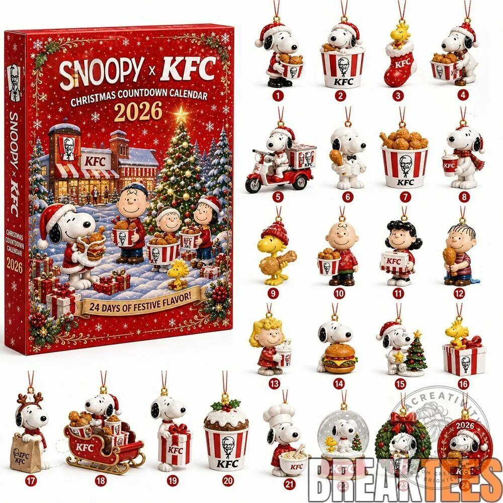 Snoopy and KFC Christmas Countdown Advent Calendar 2026