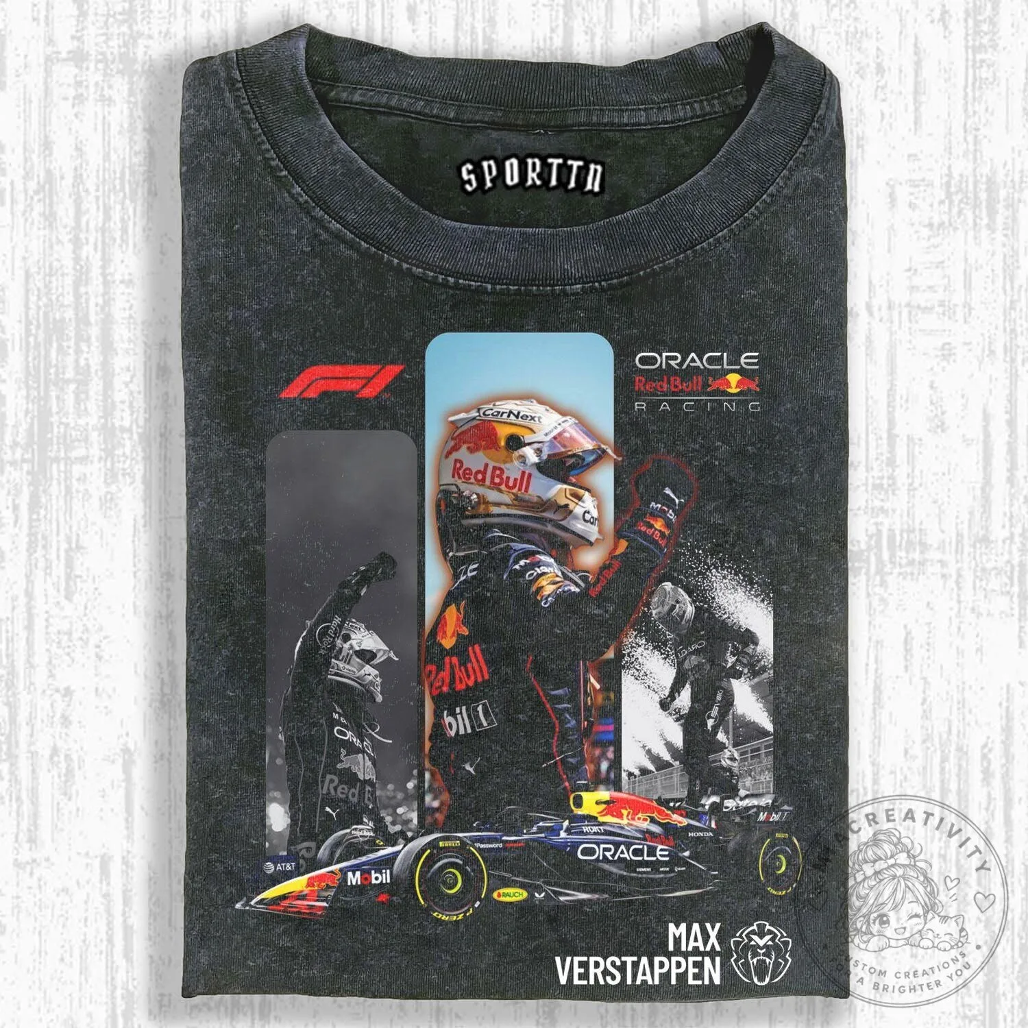 Max Verstappen F1 Racing Red Bull Formula One T-Shirt