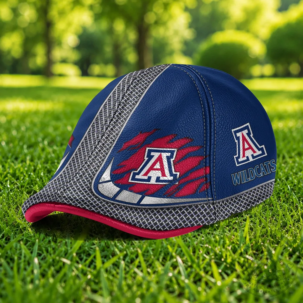 Arizona Wildcats NCAA College Sports Team Logo Blue Ivy Cap Hat Arizona Wildcats NCAA College Sports Team Logo Blue Ivy Cap Hat