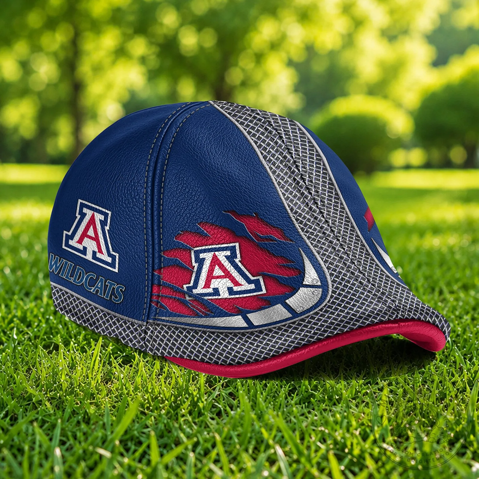 Arizona Wildcats NCAA College Sports Team Logo Blue Ivy Cap Hat 9 Arizona Wildcats NCAA College Sports Team Logo Blue Ivy Cap Hat