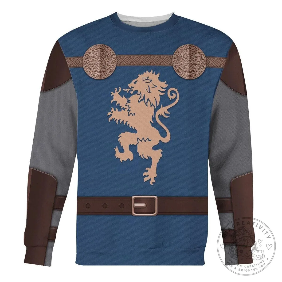 Richard the Lionheart Medieval Knight Costume Hoodie and Pants Set 16 Richard the Lionheart Medieval Knight Costume Hoodie and Pants Set