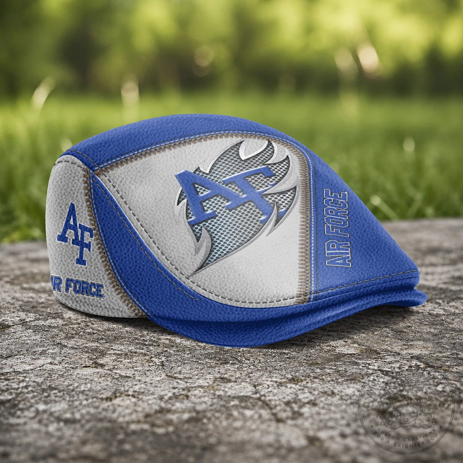 Air Force Falcons NCAA Blue Flat Cap Hat
