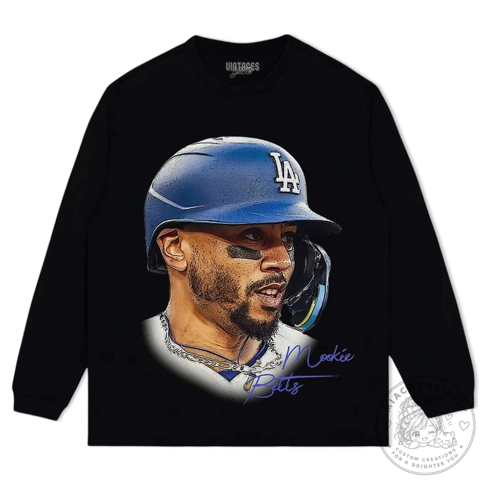 Mookie Betts Los Angeles Dodgers Baseball Player Graphic T-Shirt 18 Mookie Betts Los Angeles Dodgers Baseball Player Graphic T-Shirt
