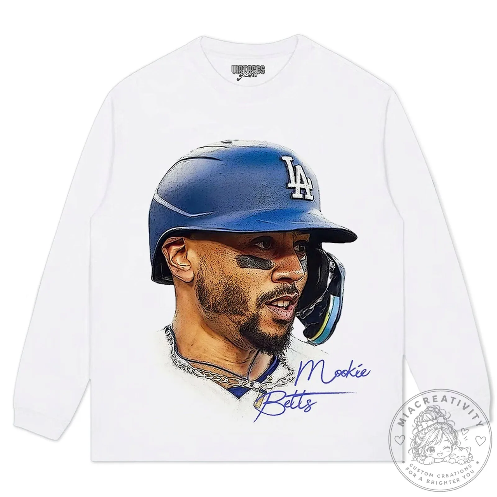 Mookie Betts Los Angeles Dodgers Baseball Player Graphic T-Shirt 20 Mookie Betts Los Angeles Dodgers Baseball Player Graphic T-Shirt
