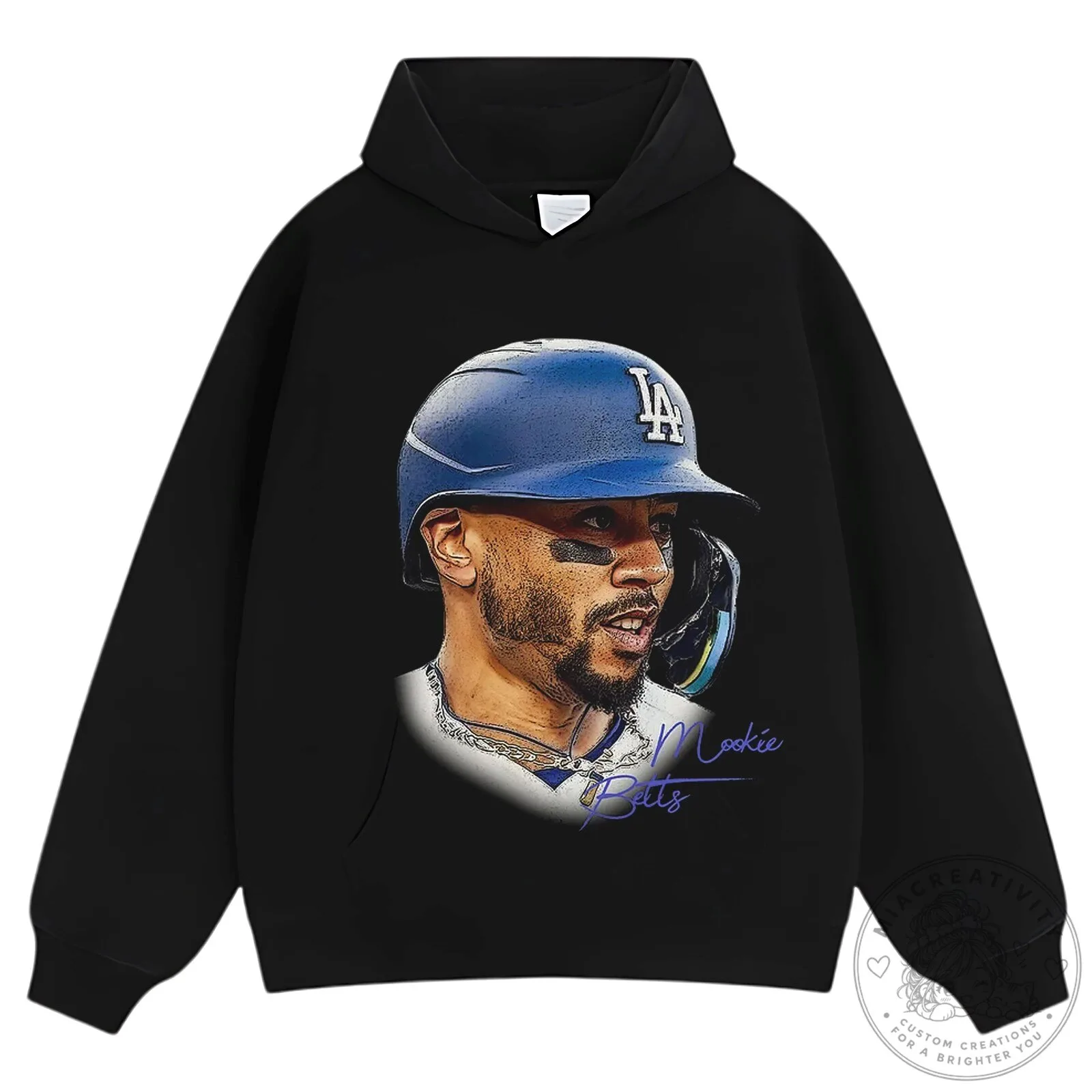 Mookie Betts Los Angeles Dodgers Baseball Player Graphic T-Shirt 21 Mookie Betts Los Angeles Dodgers Baseball Player Graphic T-Shirt