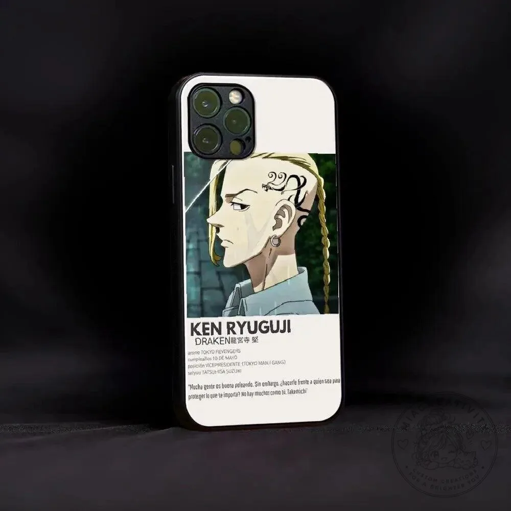 Tokyo Revengers Ken Ryuguji Draken Anime Character Phone Case