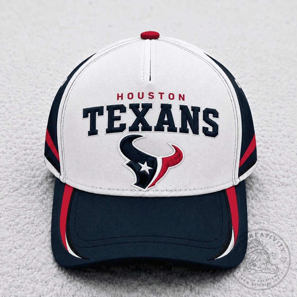 Houston Texans National Football League Heritage Fan Baseball Cap Hat