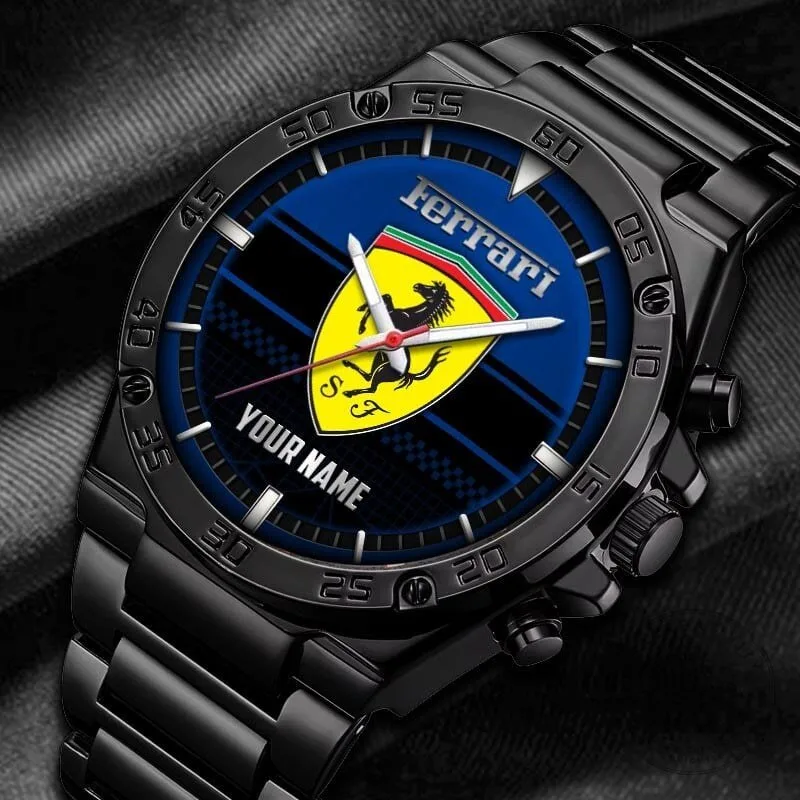 Stainless Steel Watch with Elegant Fashion Design and Custom Name by Ferrari 19 Stainless Steel Watch with Elegant Fashion Design and Custom Name by Ferrari