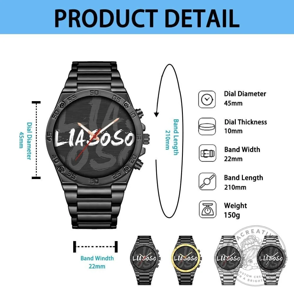 Stainless Steel Watch with Elegant Fashion Design and Custom Name by Ferrari 21 Stainless Steel Watch with Elegant Fashion Design and Custom Name by Ferrari