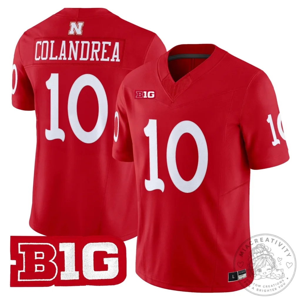 Nebraska Cornhuskers 1962 Throwback Red Football Jersey Nebraska Cornhuskers 1962 Throwback Red Football Jersey