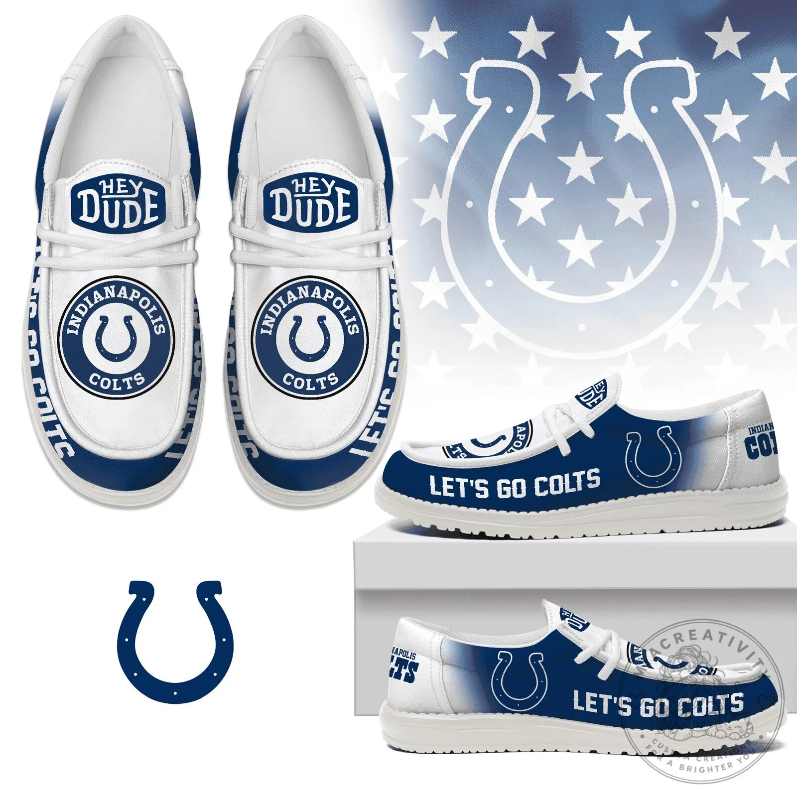 Indianapolis Colts Hey Dude Shoes