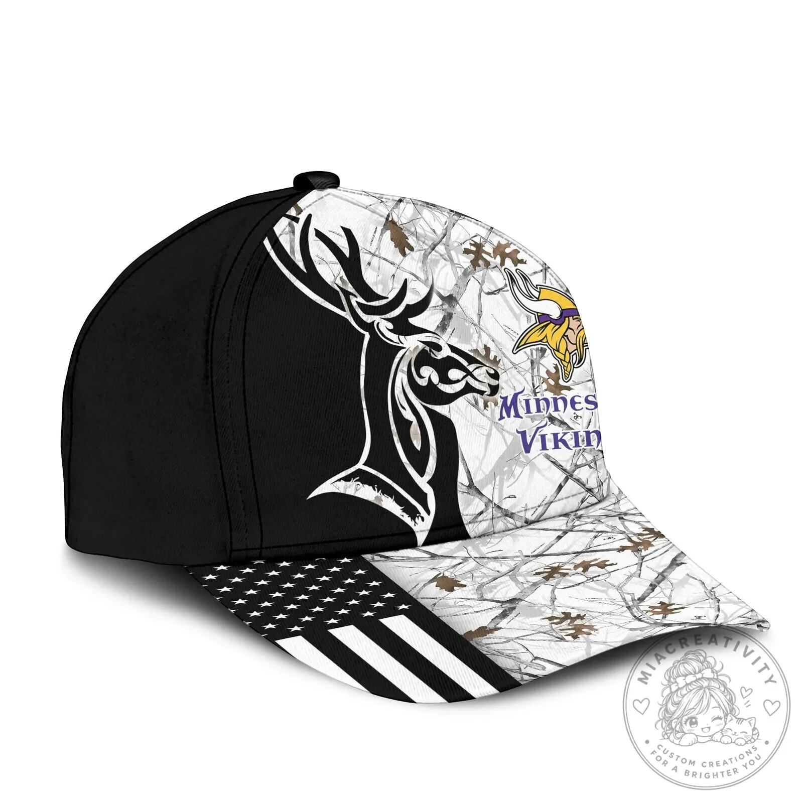 Minnesota Vikings Deer Hunting Camouflage Baseball Cap Hat 13 Minnesota Vikings Deer Hunting Camouflage Baseball Cap Hat