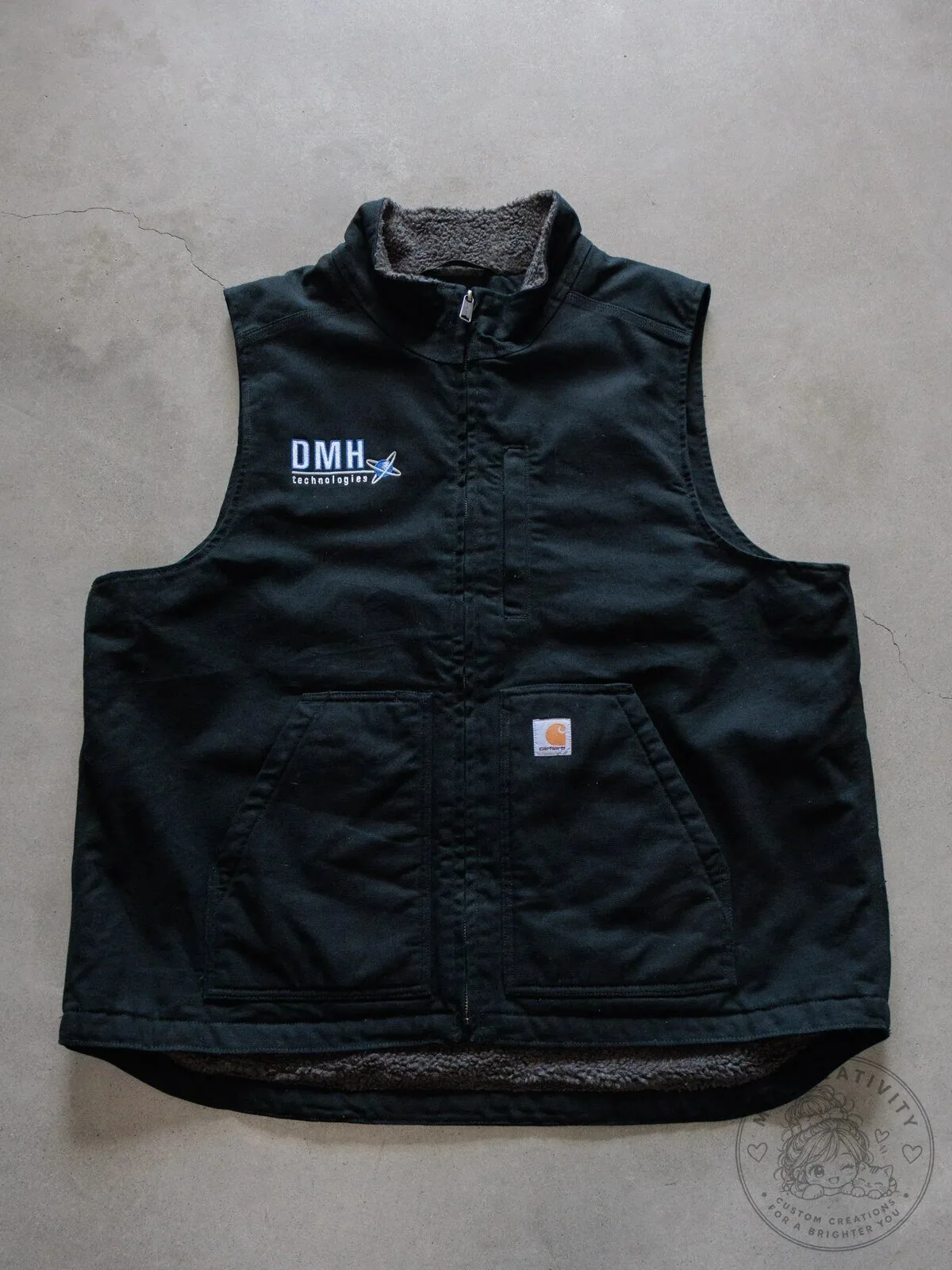 Carhartt DMH Technologies Sherpa-Lined Work Vest for Men 10 Carhartt DMH Technologies Sherpa-Lined Work Vest for Men