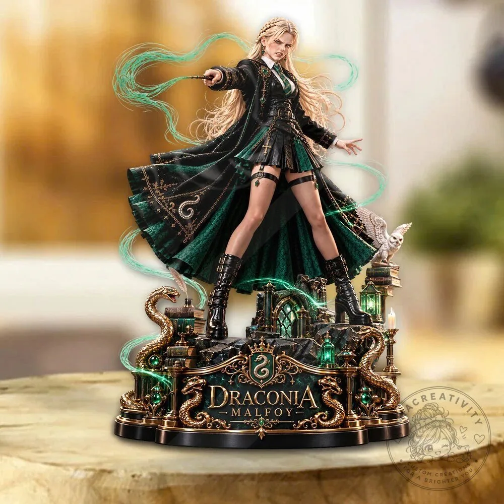 Draconia Malfoy Harry Potter Custom Shape Acrylic Plaque Figurine