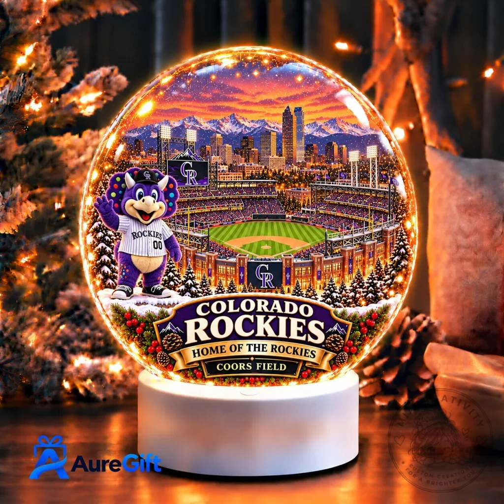 Colorado Rockies Coors Field Baseball Stadium Night Light Lamp Colorado Rockies Coors Field Baseball Stadium Night Light Lamp